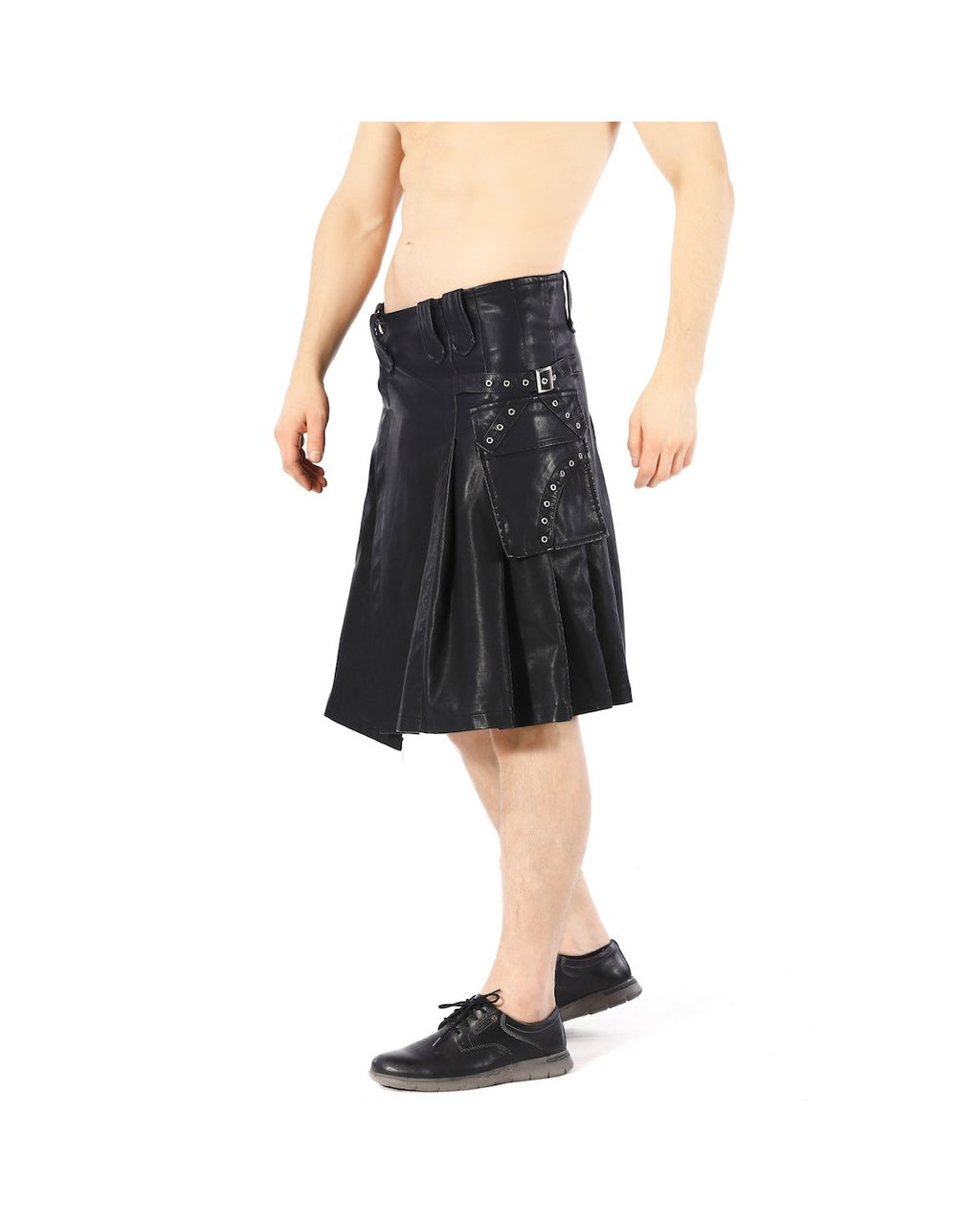 KILT GOTHIQUE EN SIMILICUIR