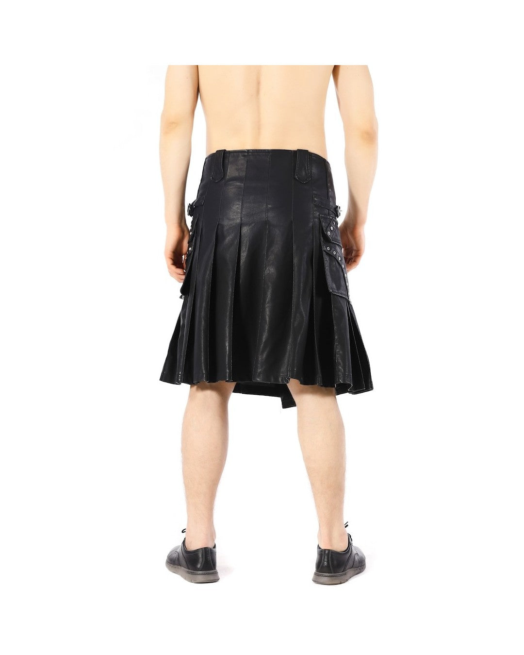 KILT GOTHIQUE EN SIMILICUIR