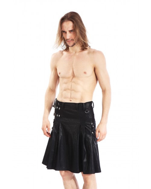 KILT HOMME SIMILI-CUIR