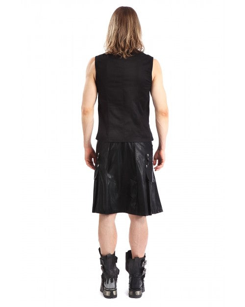KILT HOMME SIMILI-CUIR