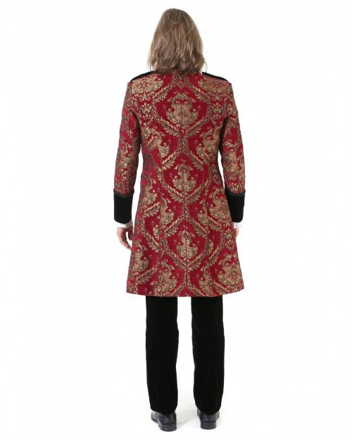 MANTEAU ROYALISTE ROUGE