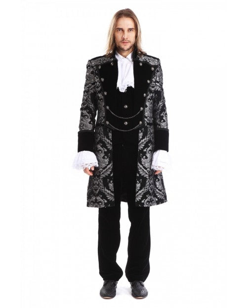 MANTEAU ROYALISTE ARGENT