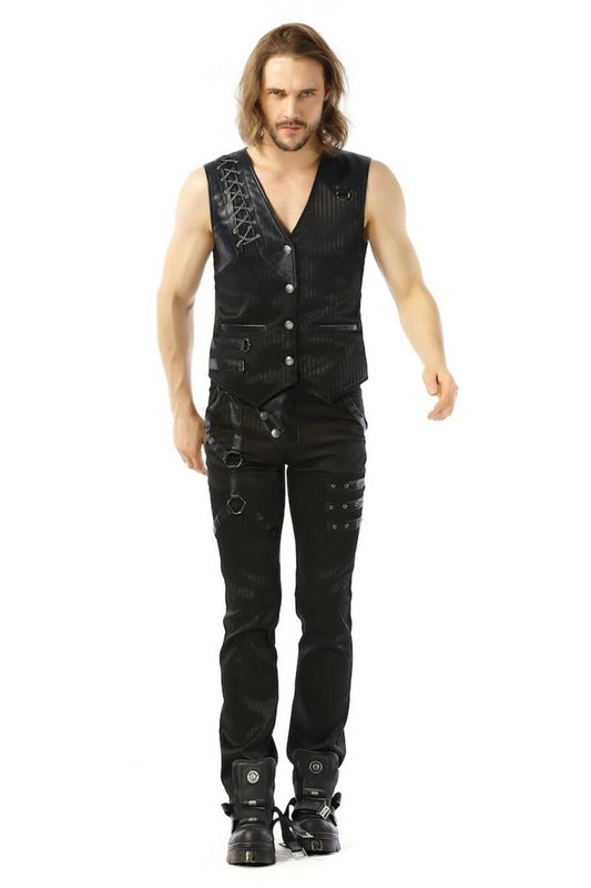 Pantalon à rayure steampunk