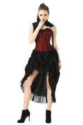 ROBE ROUGE STYLE CABARET GOTHIQUE