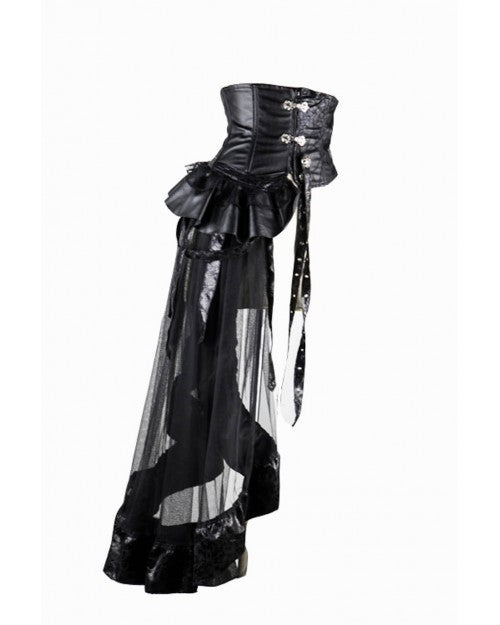 SERRE TAILLE GOTHIQUE ROMANTIQUE VICTORIEN TRAINE