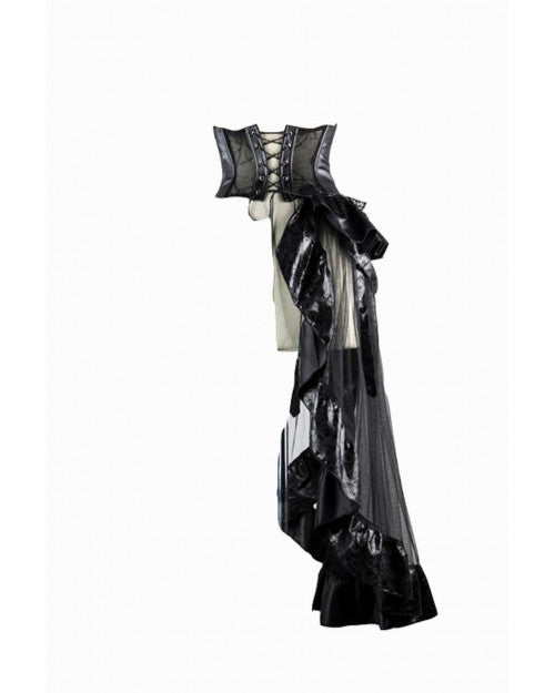 SERRE TAILLE GOTHIQUE ROMANTIQUE VICTORIEN TRAINE