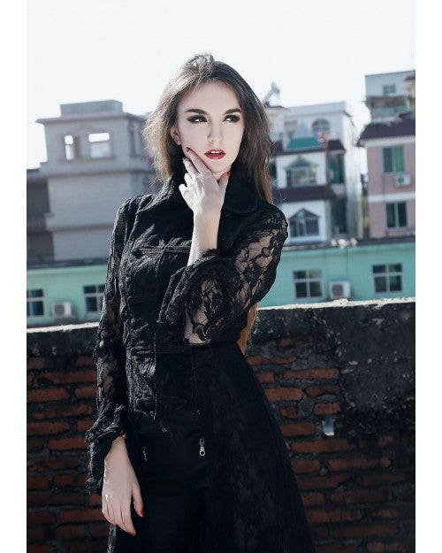 VESTE GOTHIQUE ROMANTIQUE